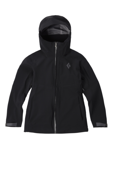 Black Diamond Recon Stretch Ski Shell giacca da sci da donna, nera