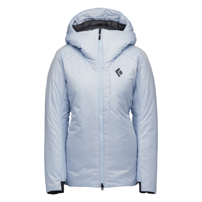 Black Diamond Belay parka da donna, belay blu