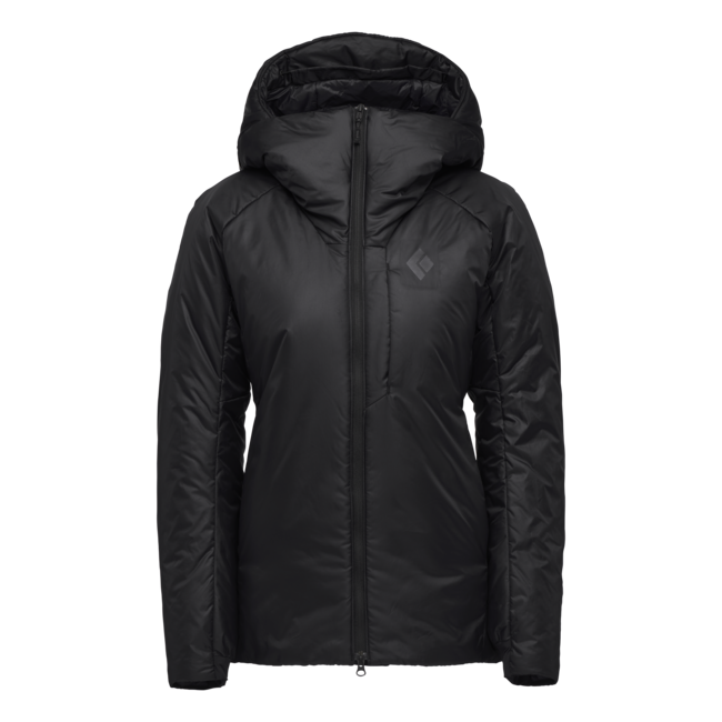 Black Diamond Belay parka, nero