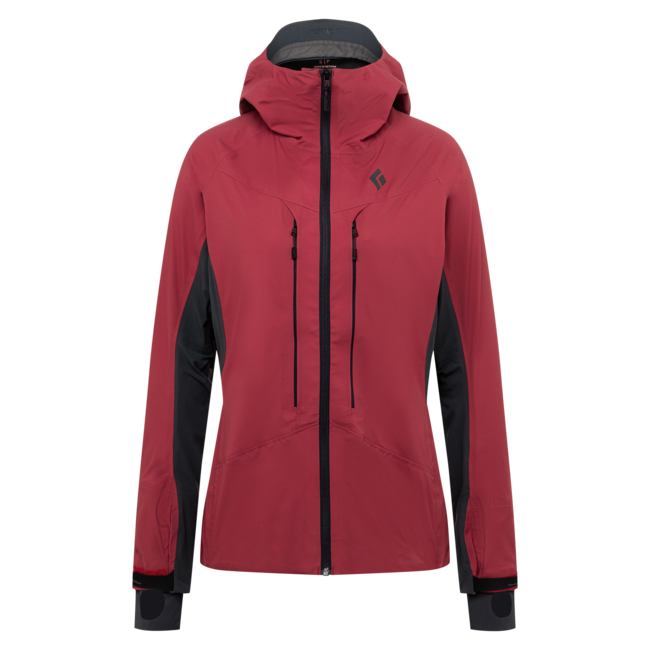 Black Diamond Dawn Patrol Hybrid Shell giacca di transizione da donna, rosa selvatico