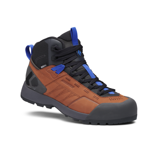 Black Diamond Mission Mid Waterproof Approach Stivali in pelle, marrone moab
