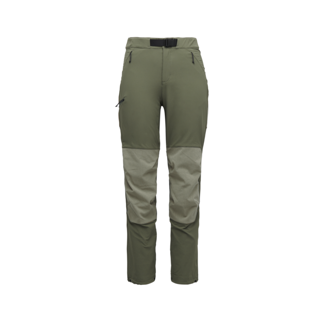 Black Diamond Alpine Hybrid da donna pantaloni , tundra-pine smoke