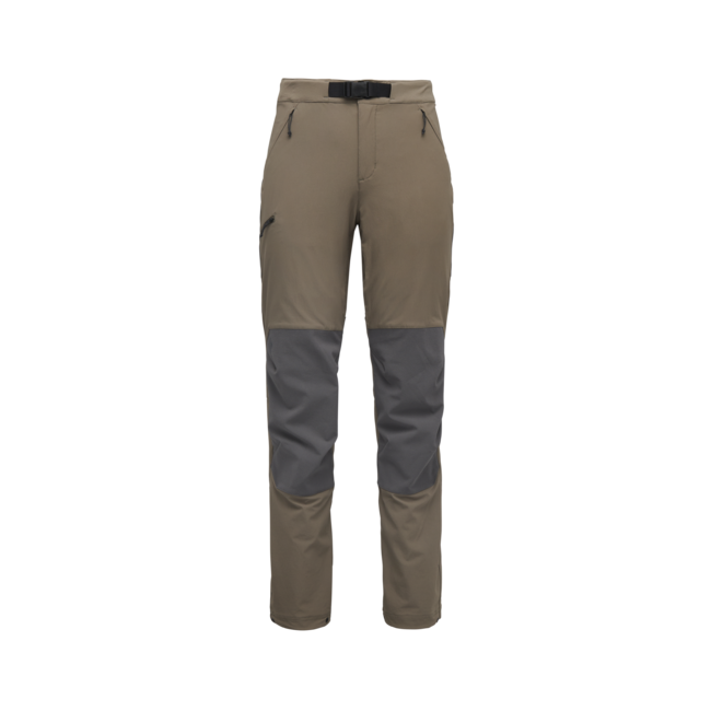 Black Diamond Pantaloni ibridi alpini da donna , noce-antracite