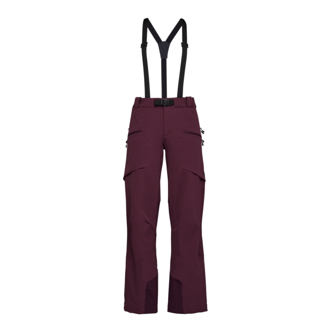 Black Diamond Dawn Patrol Hybrid pantaloni da donna, mora