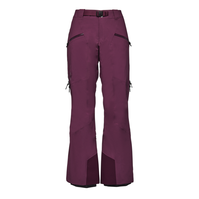 Black Diamond Recon Stretch Pantaloni isolati Donna, mora