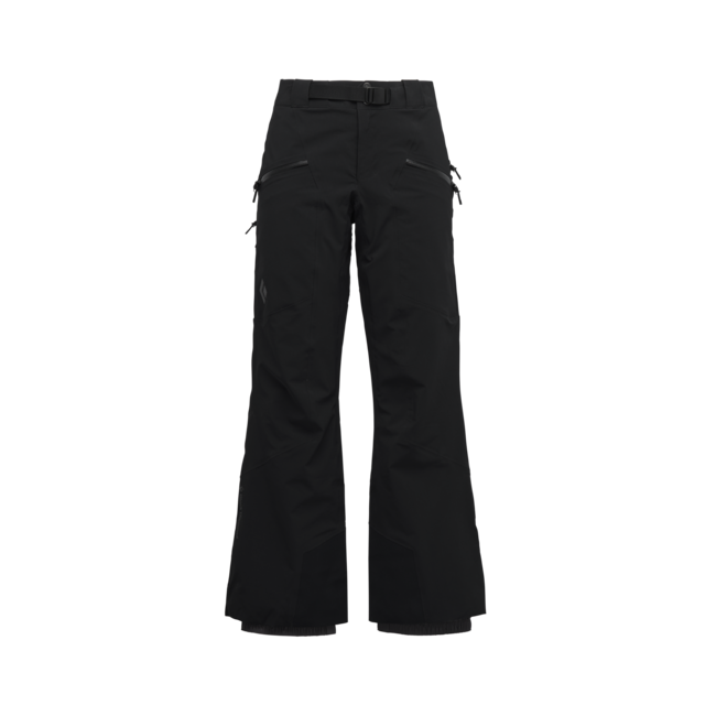 Black Diamond Recon Stretch Pantaloni isolati da donna, neri