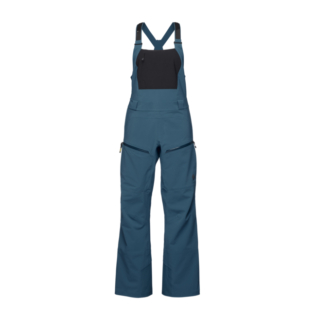 Black Diamond Recon Stretch salopette da donna, azzurrite