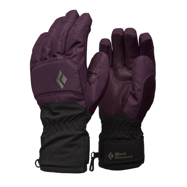 Black Diamond Mission guanti invernali da donna, blackberry