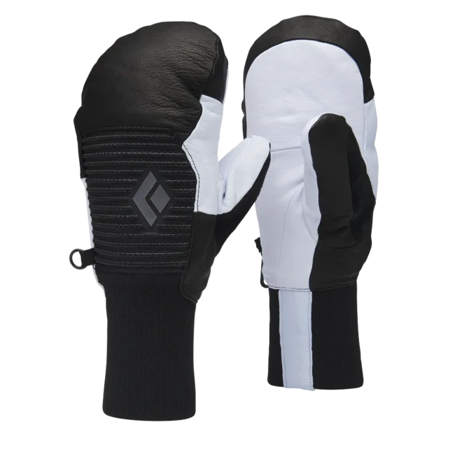Black Diamond Session Knit Mitts guanti invernali da donna, nero-belay blu