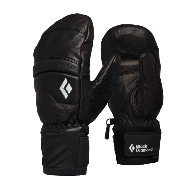 Black Diamond Spark Mitts guanti invernali da donna, neri