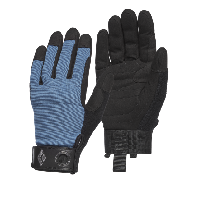 Black Diamond Crag guanti da arrampicata, blu astrale