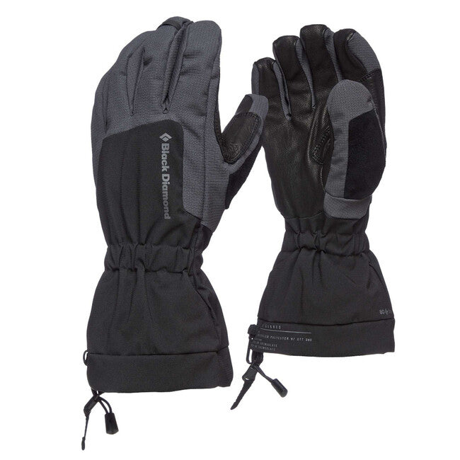 Black Diamond Glissade guanti da arrampicata, neri