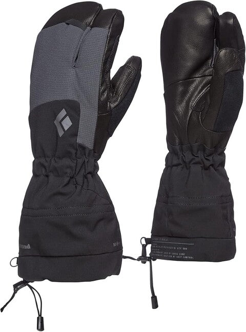Black Diamond Soloist Finger guanti da arrampicata, neri