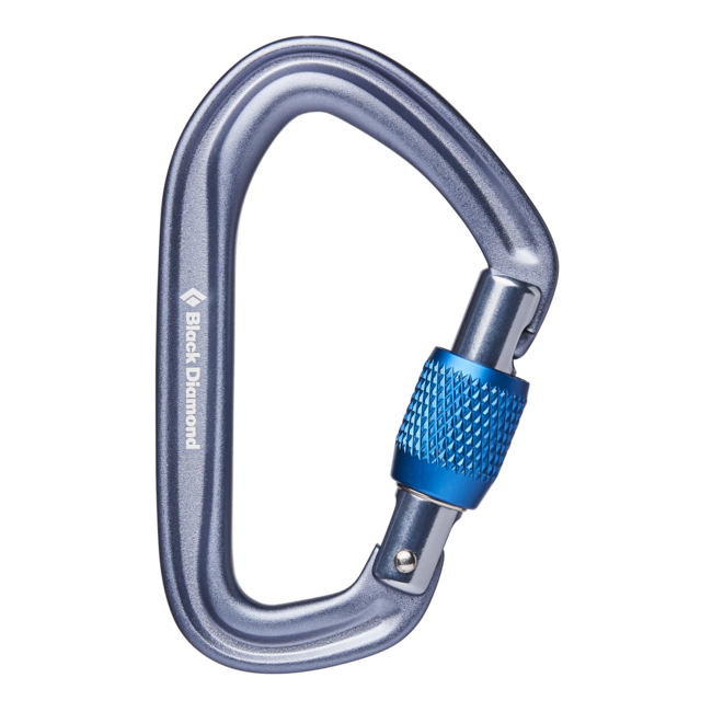 Black Diamond Hotforge moschettone con gancio di sicurezza, grigio