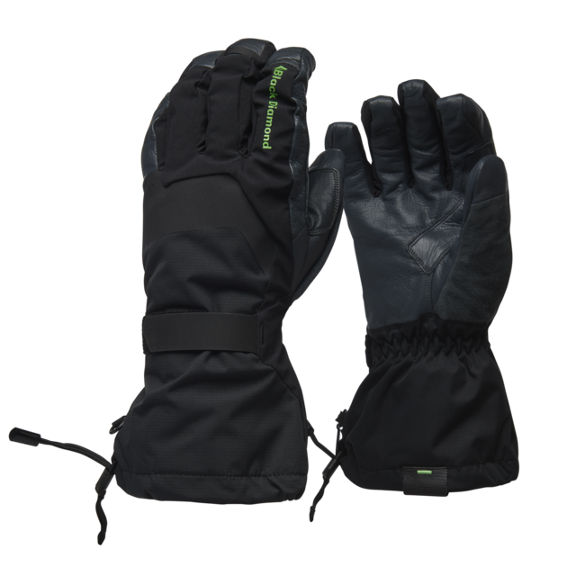 Black Diamond Enforcer guanti in pelle, neri