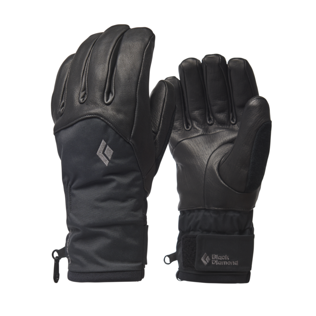Black Diamond Legend guanti in pelle, neri