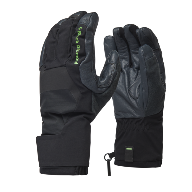 Black Diamond Punisher guanti in pelle, neri