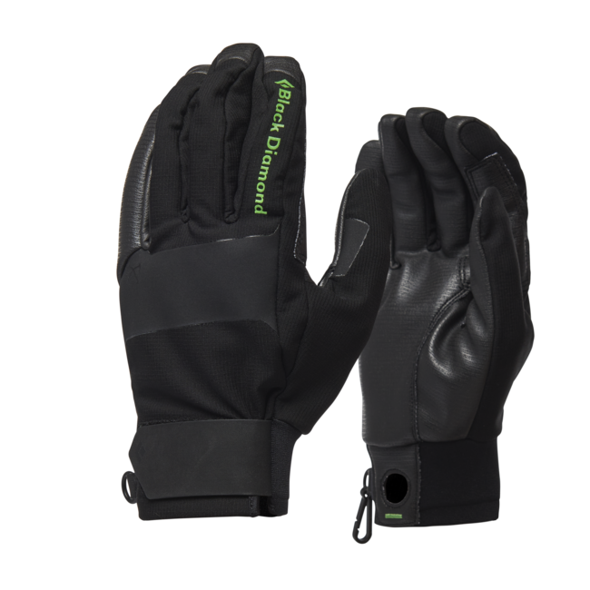 Black Diamond Torque guanti in pelle, neri