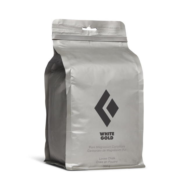 Black Diamond Diamante nero gesso sfuso 300 g, oro bianco