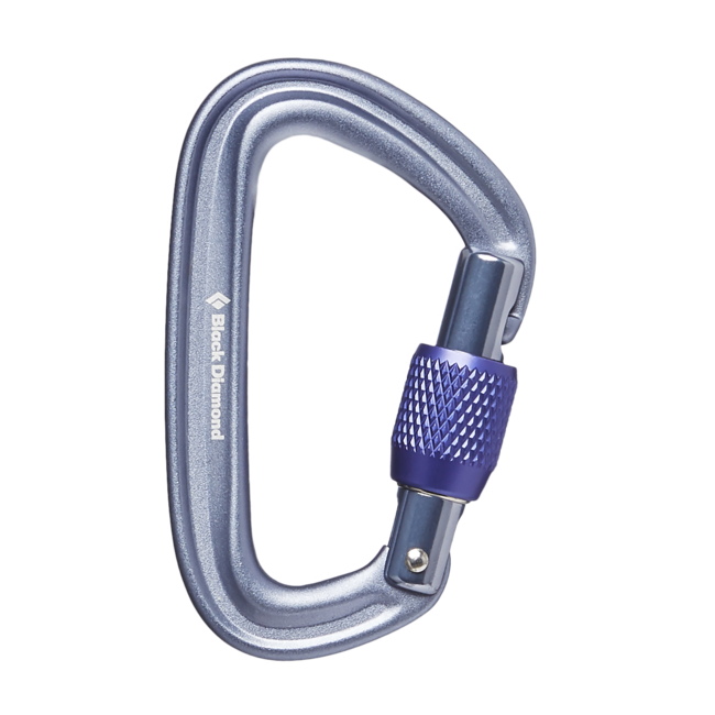 Black Diamond Liteforge moschettone a vite, grigio