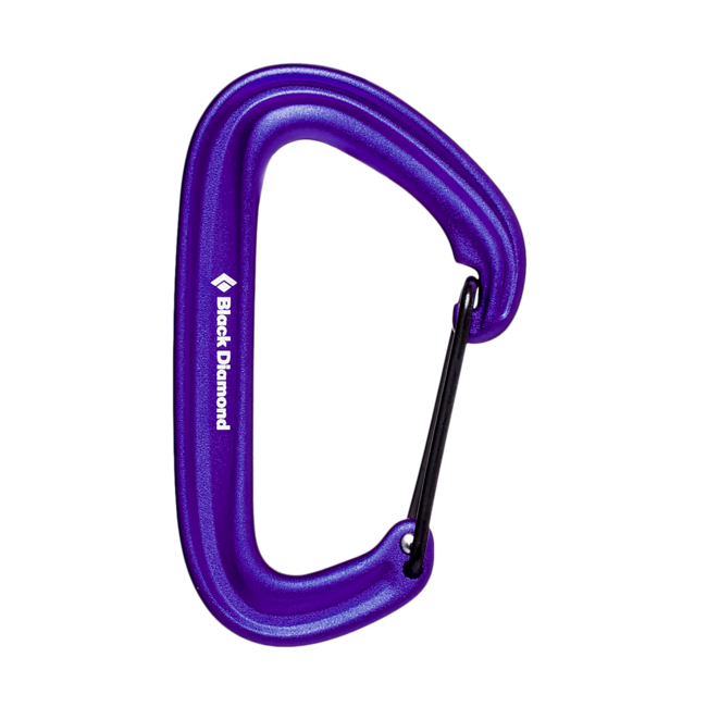 Black Diamond Litewire moschettone, viola