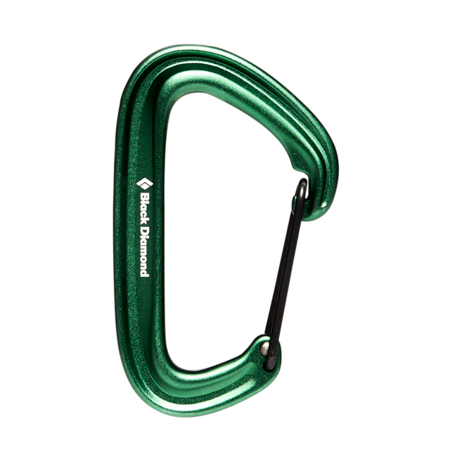 Black Diamond Litewire moschettone, verde