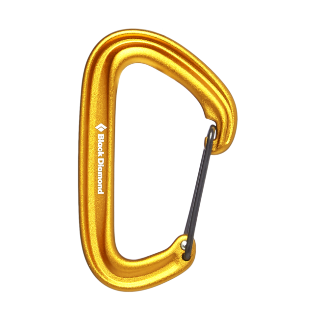 Black Diamond Litewire moschettone, giallo