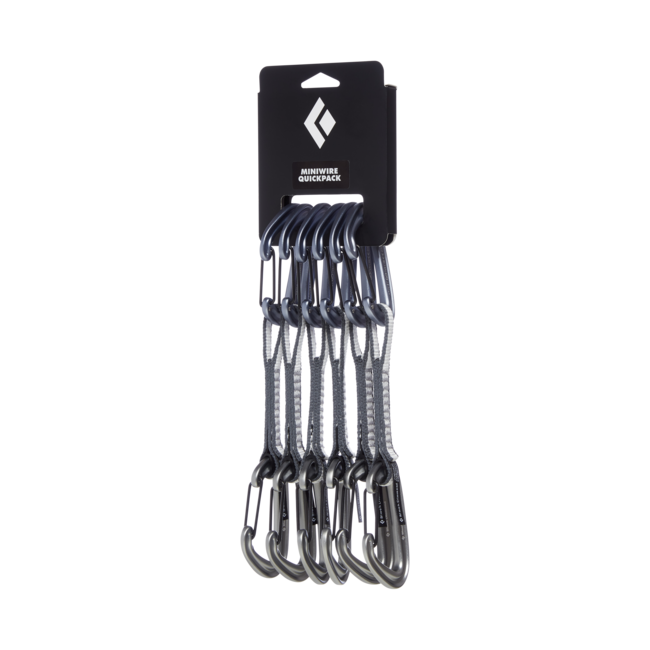 Black Diamond Miniwire express 12 cm confezione 6 pezzi