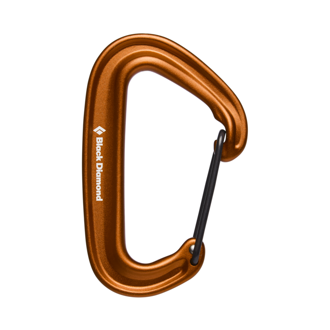 Black Diamond Miniwire moschettone, ottanio