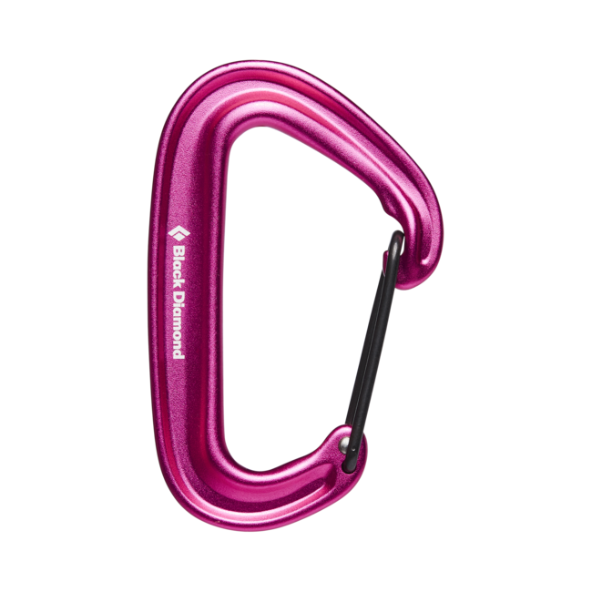Black Diamond Miniwire moschettone, ultra rosa