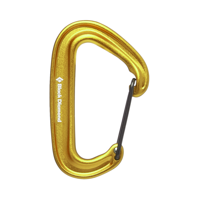 Black Diamond Miniwire moschettone, giallo