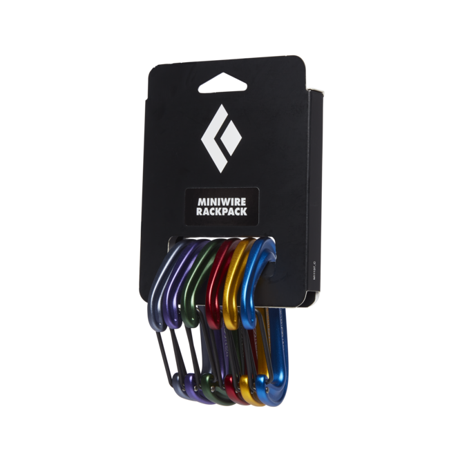 Black Diamond Miniwire Rackpack di moschettoni