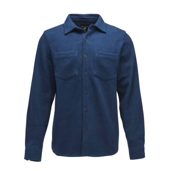 Black Diamond Project Heavy camicia di flanella da uomo, indaco