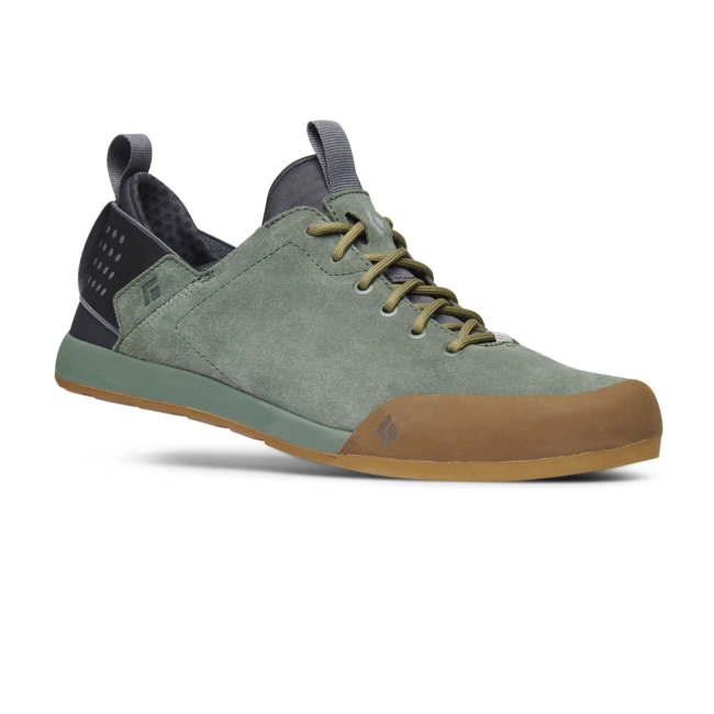 Black Diamond Session Scarpe in pelle scamosciata uomo, verde abete