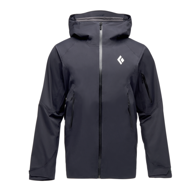 Black Diamond Recon Lt Stretch Shell giacca da sci da uomo, nera