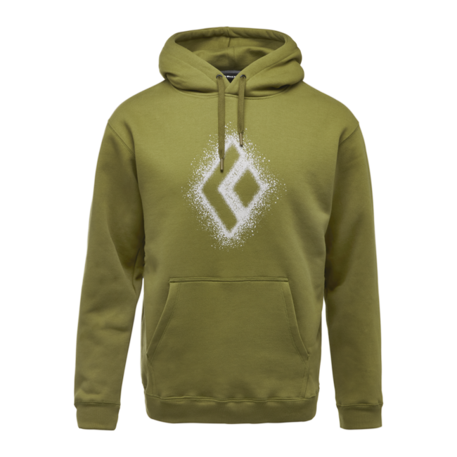 Black Diamond Chalked Up 2.0 felpa con cappuccio, verde campo
