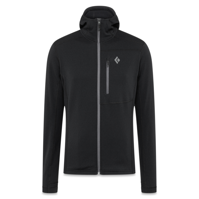 Black Diamond Coefficient felpa da uomo, nera