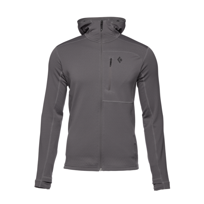 Black Diamond Coefficient felpa da uomo, granito