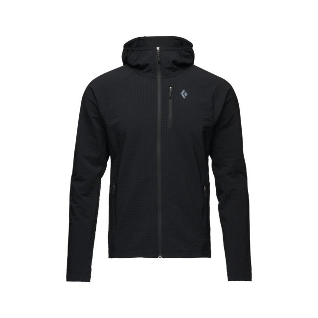 Black Diamond Coefficient Storm felpa da uomo, nera
