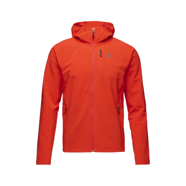 Black Diamond Coefficient Storm felpa da uomo, ottani
