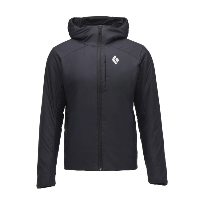 Black Diamond First Light Stretch felpa da uomo, nera