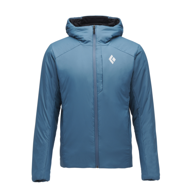 Black Diamond First Light Stretch felpa da uomo, blu creek