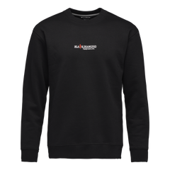 Black Diamond Heritage Wordmark felpa da uomo, nero