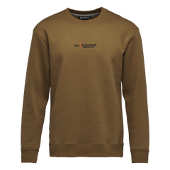 Black Diamond Heritage Wordmark felpa da uomo, dark curry
