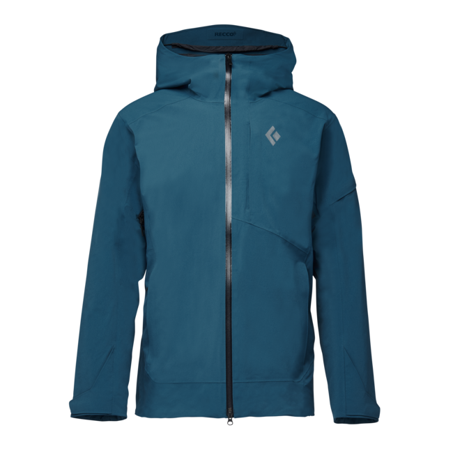 Black Diamond Recon Insulated Shell giacca impermeabile da uomo, azurite