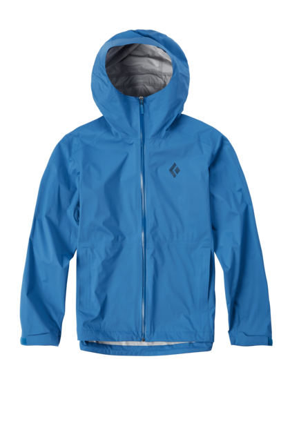 Black Diamond Stormline Stretch Rain Shell giacca impermeabile da uomo, kingfisher