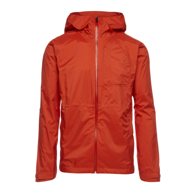 Black Diamond Treeline Rain Shell giacca impermeabile da uomo, ottanio