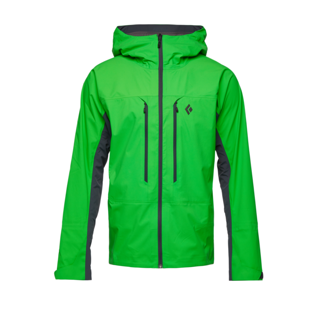 Black Diamond Dawn Patrol Hybrid Shell giacca di transizione, verde brillante