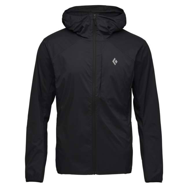 Black Diamond Alpine Start Hoody giacca softshell da uomo, nera