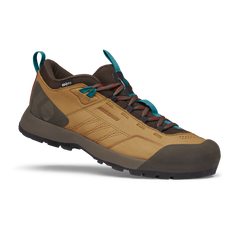 Black Diamond Mission Low Waterproof Approach men's leather shoes, amber-cafe brown